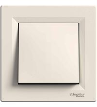 Intrerupator Schneider, incastrat, crem, IP20, Asfora, EPH0100123
