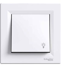 Intrerupator cu revenire Schneider, incastrat, alb, IP20, Asfora, EPH0900121