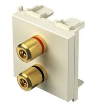 Priza modulara audio TEM, fildes, 2M, Modul