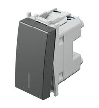 Intrerupator modular TEM, antracit, cu LED, 1M, Modul, SM10ATIN