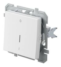 Mecanism intrerupator cap scara TEM, cu indicator, incastrat, alb lucios, Logiq, SQ22PWIN03XO
