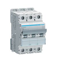 Siguranta automata (disjunctor) tripolara Hager, 3P, 63A, curba B, 10kA, NBN363