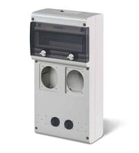 Tablou organizare santier neechipat, 11 module, IP66, Scame, 632.4530-000