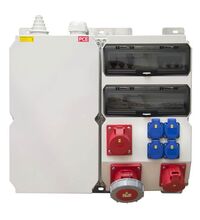 Tablou organizare santier trifazic/monofazic 12 module IP54, 230/415VAC, 16A/32A/63A, PCE, 90992198