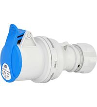 Priza monofazica ETI, IP44, mobila, 2P+E, 16A , 004482000
