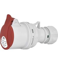 Priza trifazica ETI, IP44, mobila, 3P+E, 16A , 004482001