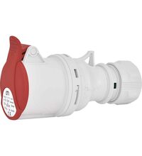 Priza trifazica ETI, IP44, mobila, 3P+E, 32A , 004482004