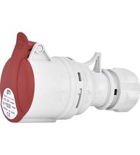 Priza trifazica ETI, IP44, mobila, 3P+N+E, 32A , 004482005