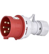 Stecher trifazic ETI, IP44, mobil, 3P+N+E, 16A , 004482018