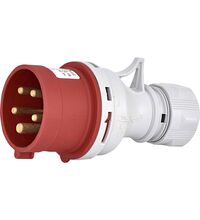 Stecher trifazic ETI, IP44, mobil, 3P+N+E, 16A , 004482022