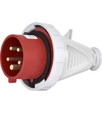 Stecher trifazic ETI, IP67, mobil, 3P+N+E, 16A , 004482026