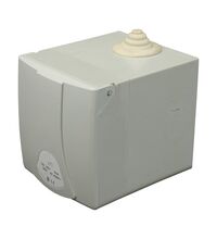 Priza monofazica ETI, IP44, aplicata, schuko, 2P+E, 16A , 004482103