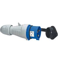 Stecher monofazic Legrand, IP44, mobil, 2P+E, 16A , 555124