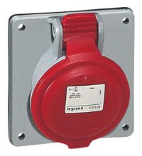 Priza trifazica Legrand, IP44, incastrata, 3P+E, 32A , 555288