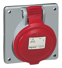 Priza trifazica Legrand, IP44, incastrata, 3P+N+E, 32A , 555289