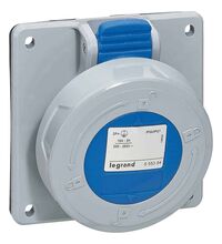 Priza monofazica Legrand, IP66/67, incastrata, 2P+E, 16A , 555384