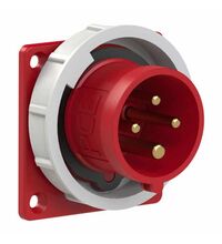 Stecher trifazic PCE, IP67, aplicat, 3P+E, 16A , 6142-6