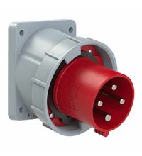 Stecher trifazic PCE, IP67, aplicat, 3P+E, 63A , 734-6