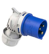 Stecher monofazic PCE, IP44, mobil, 2P+E, 16A , 8013-6