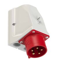 Stecher trifazic PCE, IP44, aplicat, 3P+N+E, 32A , 9525-6