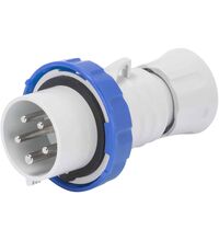 Stecher monofazic Gewiss, IP66/67, mobil, 2P+E, 16A , GW60026FH