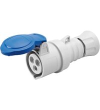 Priza monofazica Gewiss, IP44/54, mobila, 2P+E, 32A , GW62015FH