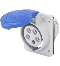 Priza monofazica Gewiss, IP44/IP45, incastrata, 3P+E, 32A , GW62217H