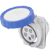 Priza monofazica Gewiss, IP66/IP67, incastrata, 3P+E, 16A , GW62228H