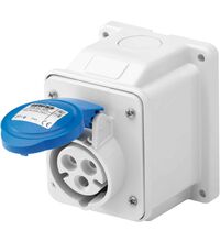 Priza monofazica Gewiss, IP44, aplicata, 2P+E, 32A , GW62415