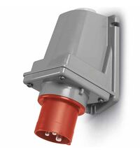 Stecher trifazic Scame, cu inversarea fazelor, IP44/IP54, aplicat, 3P+E, 16A , 240.1696RV