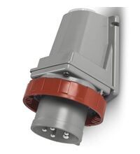 Stecher trifazic Scame, cu inversarea fazelor, IP66/68, aplicat, 3P+E, 16A , 245.1696RV