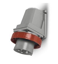Stecher trifazic Scame, cu inversarea fazelor, IP66/68, aplicat, 3P+N+E, 32A , 245.3297RV
