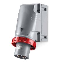Stecher trifazic Scame, IP66/IP68, aplicat, 3P+E, 63A , 245.6396T