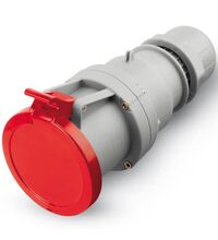 Priza trifazica Scame, IP44/IP54, mobila, 3P+E, 63A , 313.6346