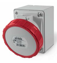 Priza trifazica Scame, IP66/IP68, aplicata, 3P+N+E, 32A , 527.3257