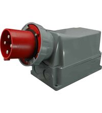 Stecher trifazic SEZ, IP67, aplicat, 3P+E, 125A , IPGN 12543