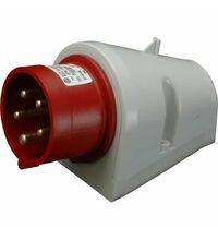 Stecher trifazic SEZ, IP44, aplicat, 3P+N+E, 16A , IPN 1653