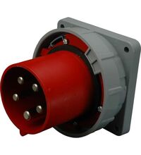 Stecher trifazic SEZ, IP67, incastrat, 3P+N+E, 125A , IRGN 12553