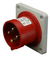 Stecher trifazic SEZ, IP54, incastrat, 3P+E, 16A , IRRN 1643