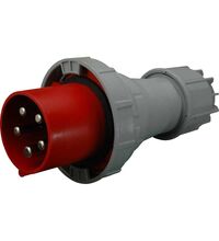 Stecher trifazic SEZ, IP67, mobil, 3P+N+E, 125A , IVGN 12553