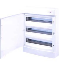 Tablou electric PVC, 54 module, aplicat, ETI, IP40, 3X18, cu usa mata, 001101041