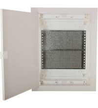 Tablou electric PVC, 28 module, incastrat, tip Media, ETI, IP40, cu usa transparenta, 001101187