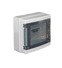 Tablou electric PVC, 8 module, aplicat, Freder, IP65