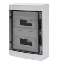 Tablou electric PVC, 24 module, aplicat, 1000VDC, Gewiss, IP65, aplicatii fotovoltaice, GW40104