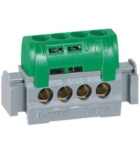 Bara terminala, izolata/impamantare, 4 suruburi, Legrand, 004830