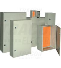 Dulap electric metalic, cu usa mata, 1000x800x300mm, Tracon, IP55, TFE1008030