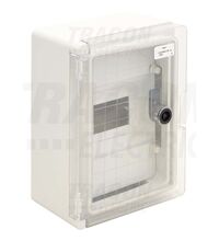 Dulap electric ABS, cu plastroane, 280x210x130mm, Tracon, IP65, TME282113MT