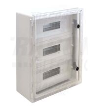Dulap electric ABS, cu plastroane, 500x400x175mm, Tracon, IP65, TME504018MT