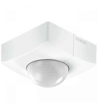 Senzor de miscare Steinel COM1, aplicat, patrat, alb, 360 grade, IP54, IS 345, 4007841 010485