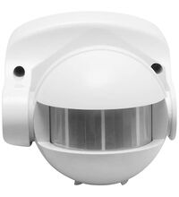 Senzor de miscare 180 grade, aplicat, alb, 1200W, IP44, CR-1, GTV
